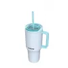 Thermobecher mit Teleskopstrohhalm Kambukka Rio Tumbler 950ml Frosty Coconut