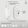 Logitech Pebble 2 Combo Set, Weiß, Kabellos, Deutsch, 920-012204