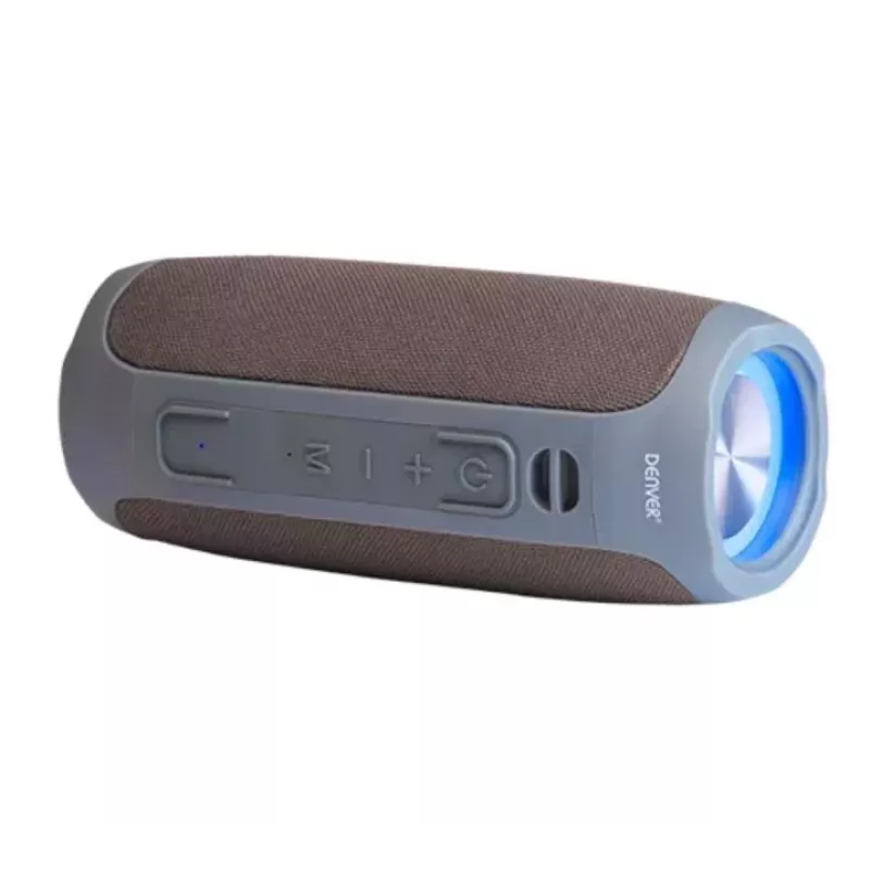 Stereo-Tragbarer Lautsprecher Denver BTV-220Grau Braun