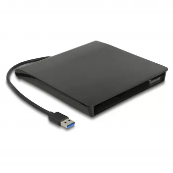 HDD-Gehäuse DeLOCK 42636 Schwarz 5,25 Zoll Micro SATA 5 Gbit/s
