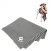 Handtuch VILEDA Pet Wipes 172650 450x700 mm, Polyester, maschinenwaschbar, grau