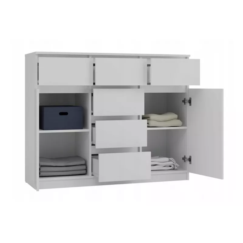 MALWA 2D6S weiß Kommode