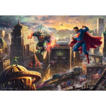 Thomas Kinkade Studios: DC Superman - Man of Steel, Puzzle 1000 Teile