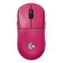 Logitech G PRO 2 - Maus - Gaming - rechts- und linkshändig - optisch - 8 Tasten - Kabellos, Kabelgebunden - 2,4 GHz, USB - USB Logitech LIGHTSPEED Empfänger - pink (910-007310)