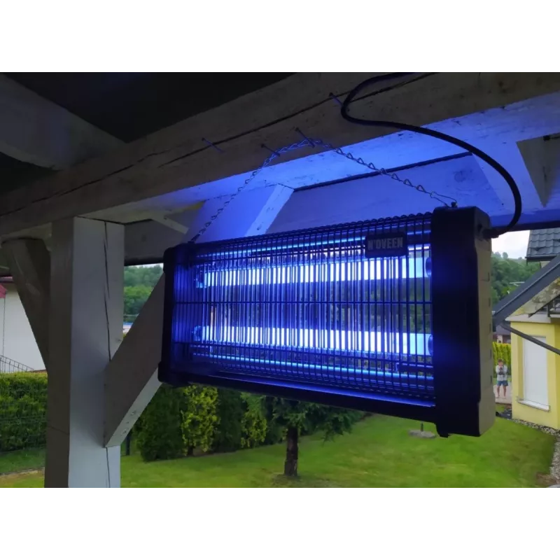 Insektizidlampe NOVEEN IKN30 Schwarz – UV-Licht, energieeffizient, Innenraumschädlingsbekämpfung