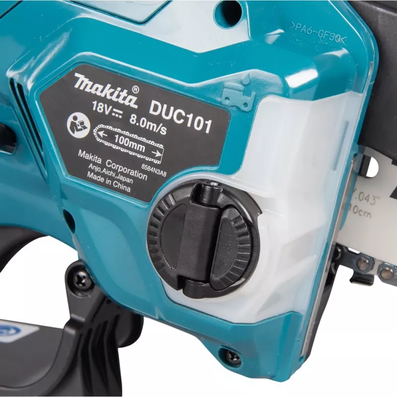 Makita DUC101Z Kettensäge 320 W Schwarz, Blau