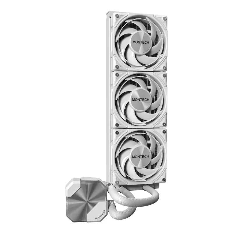 Water Cooling Montech HyperFlow Silent AiO - 360 mm, weiß