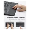 inateck Tastatur Surface grau, Sureface GO 1-4 Com. QWERTZ