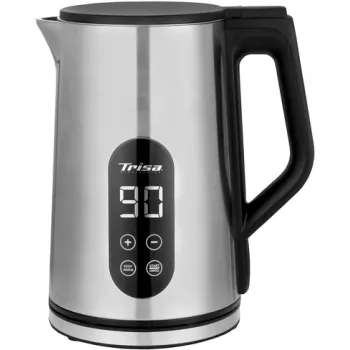 Trisa Digital Boil Wasserkocher kabellos Edelstahl (6459.7512)