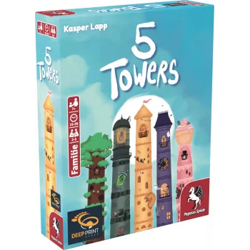 Deep Print Games: 5 Towers, Kartenspiel