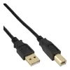 Microconnect USBAB5G USB-Kabel USB 2.0 5 m USB A USB B Schwarz