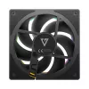 Gehäuselüfter MODECOM VOLCANO LOOP 120 ARGB Reverse Fan Schwarz 120 mm PWM 400–1400 RPM ARGB-Header