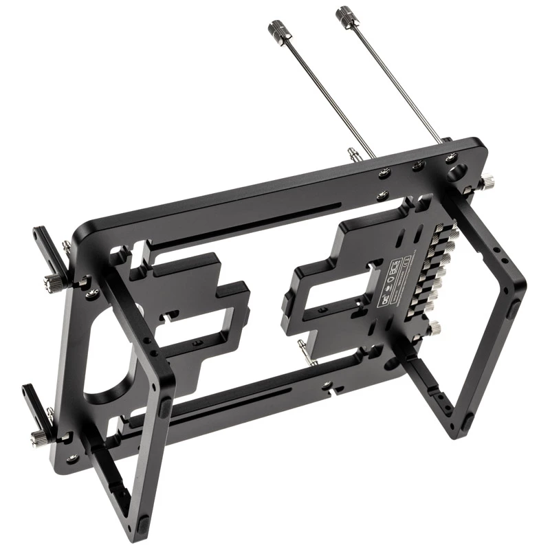 Streacom Benchtable BC1 Mini V2 schwarz – kompakter, passiv gekühlter Open-Frame-Chassis