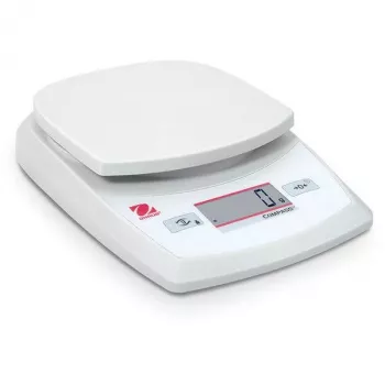 Elektronische Küchenwaage OHAUS Compass CR5200 — 5,2 kg Kapazität, 1 g Genauigkeit, LCD, AA-Batterien