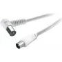 Speaka Professional SP-7870456 Koaxialkabel Weiß