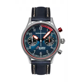 Armbanduhr Bauhaus Aviation Eurofighter 25763 41mm Edelstahlgehäuse Quarzwerk