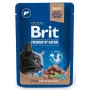 Nassfutter für Katzen Brit Premium Liver Sterilised Pastete 100 g — für sterilisierte ausgewachsene Katzen, 82 % Feuchtigkeit, 8,5 % Protein