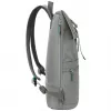 City-Rucksack Rivacase Gremio Grau Polyester rPET 280x135x430mm