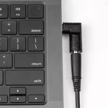 Akyga AK-ND-D02 Adapter DC 7,4 x 5,0 mm + Pin auf USB-C PD für Notebook-Netzteile, 65 W