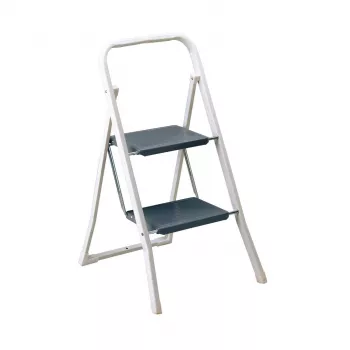 Stufenleiter RAYEN 0135 – 2-stufig, leicht, tragbar
