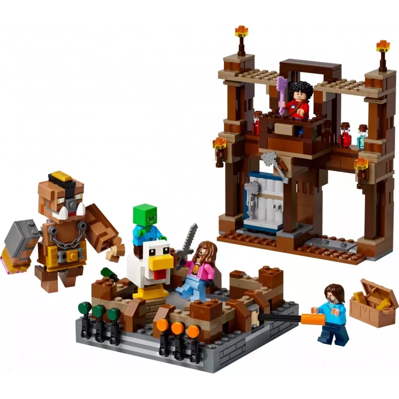 LEGO MINECRAFT 21272 Waldanwesen-Kampfring