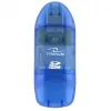 Kartenleser Titanum TA101B USB 2.0, blau – unterstützt MicroSD, SD/SDHC, MMC, MS-Formate, 480 Mbit/s