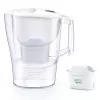 Brita 1052801 Wasserfilter Tischwasserfilter 2,4 L Weiß
