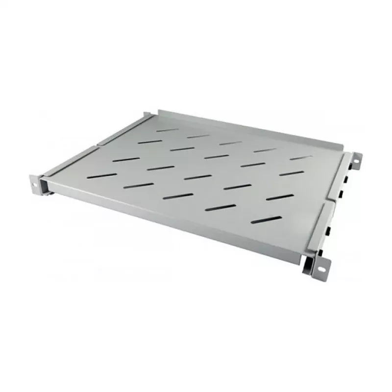 Rack shelf ALLNET ALL-S0002102 — 19 Zoll (48,3 cm), 650×450 mm, grau, max. Belastung 60 kg