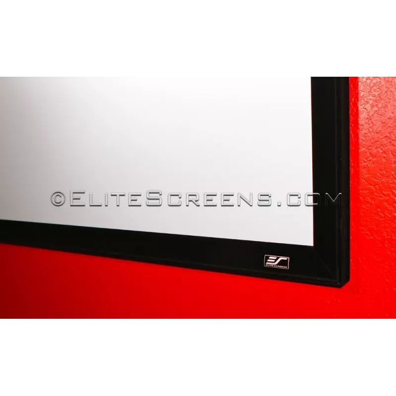 Elite Screens | SableFrame Serie | ER100WH1 | Diagonale 100 Zoll | 16:9 | Bildschirmbreite (B) 221 cm | Schwarz