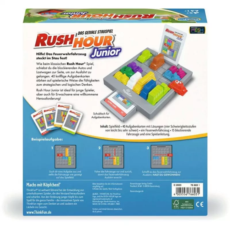 Rush Hour Junior 2024, Puzzle-Spiel