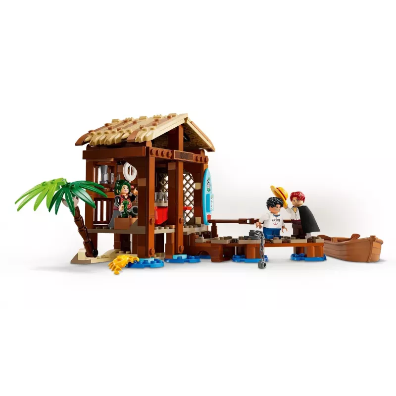 LEGO Bauset One Piece 75636 Windmühlendorf-Hütte, 299 Teile, 3 Minifiguren, 8+ Jahre