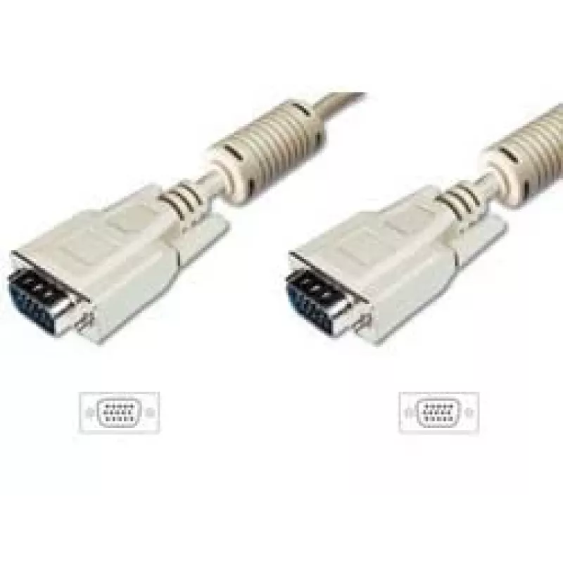 VGA-Monitoranschlusskabel Digitus AK-310103-018-E