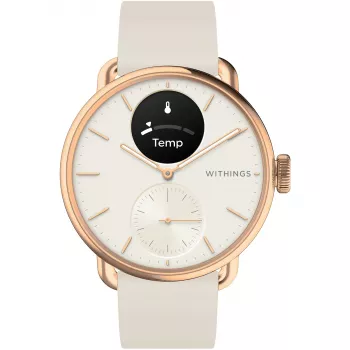 Withings ScanWatch 2 Hybrid-Smartwatch mit Armband