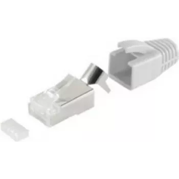 Drahtverbinder RJ-45 ShiverPeaks BS72067-10GR Grau Metallic