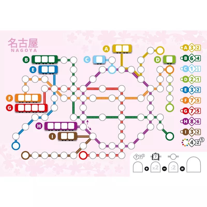 Voll verplant - Zusatzblock Japan, Brettspiel
