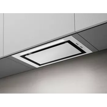 Elica LANE-60-WH 52 cm White Lane Canopy Hood mit 3 Geschwindigkeitsstufen + 1 Booster-Powerstufe und LED-L