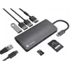 Dockingstation NATEC NMP-2162 USB 3.2 Gen 1 Type-C Grau Kabelgebunden