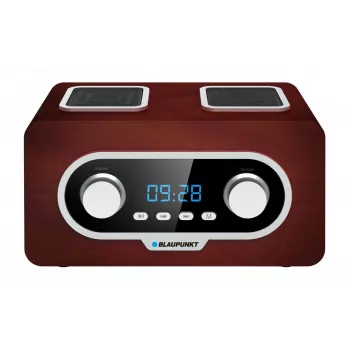 Tragbares Radio BLAUPUNKT PP5.2BR — FM-Taschenradio, 60 Senderspeicher, USB/MP3, AUX, wiederaufladbarer Akku 1000 mAh, 3 W RMS, Bronze