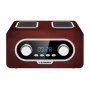 Tragbares Radio BLAUPUNKT PP5.2BR — FM-Taschenradio, 60 Senderspeicher, USB/MP3, AUX, wiederaufladbarer Akku 1000 mAh, 3 W RMS, Bronze