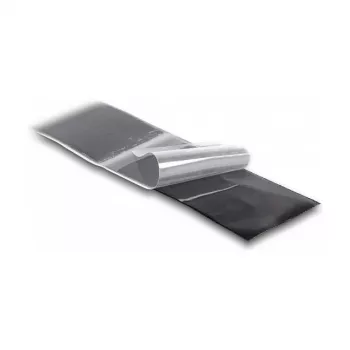DeLOCK Heavy-Duty Klettband selbstklebend 25 m x 50 mm schwarz