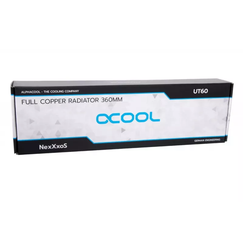 Radiator Alphacool 14390 Kupfer Stahl Schwarz 125 mm x 415 mm x 60 mm