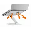 Passiver Halter Durable 505023 Laptop Silber Innenbereich