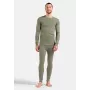 ODLO BL TOP Rundhals l/s ACTIVE WARM Langarm-Thermounterwäsche, Größe M, Grau