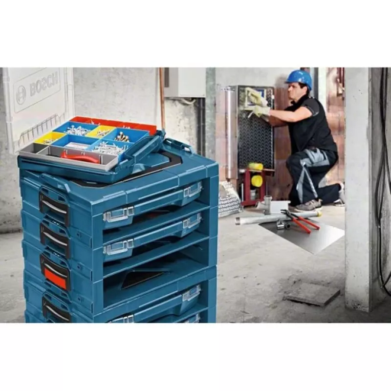 Bosch i-BOXX 72 Professional ABS synthetics Blau, Transparent