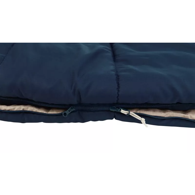 Schlafsack Outwell Contour Lux XL — rechteckig für Erwachsene, Polyester, 2200×1050 mm, für Benutzer bis 190 cm, blau