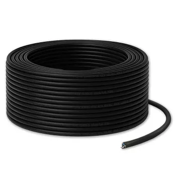Ethernet-Patchkabel QOLTEC CAT6 UTP, 50 m, schwarz