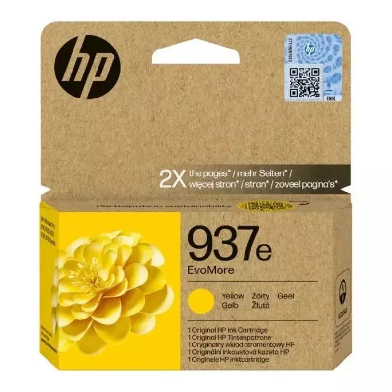 HP 937e EvoMore Gelb Original Tintenpatrone