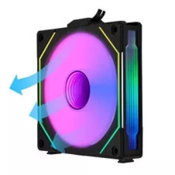 LIAN LI UNI FAN SL-INF 120 ARGB Reverse Blade 3er-Pack - Schwarz