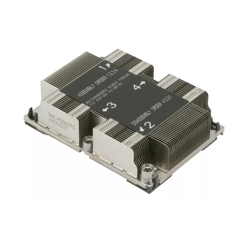 Supermicro SNK-P0067PS Computer-Kühlsystem Prozessor-Kühlkörper/-Radiatoren