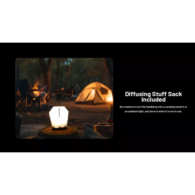 Nitecore NU27 Stirnlampe Schwarz, Gelb LED-Stirnlampe